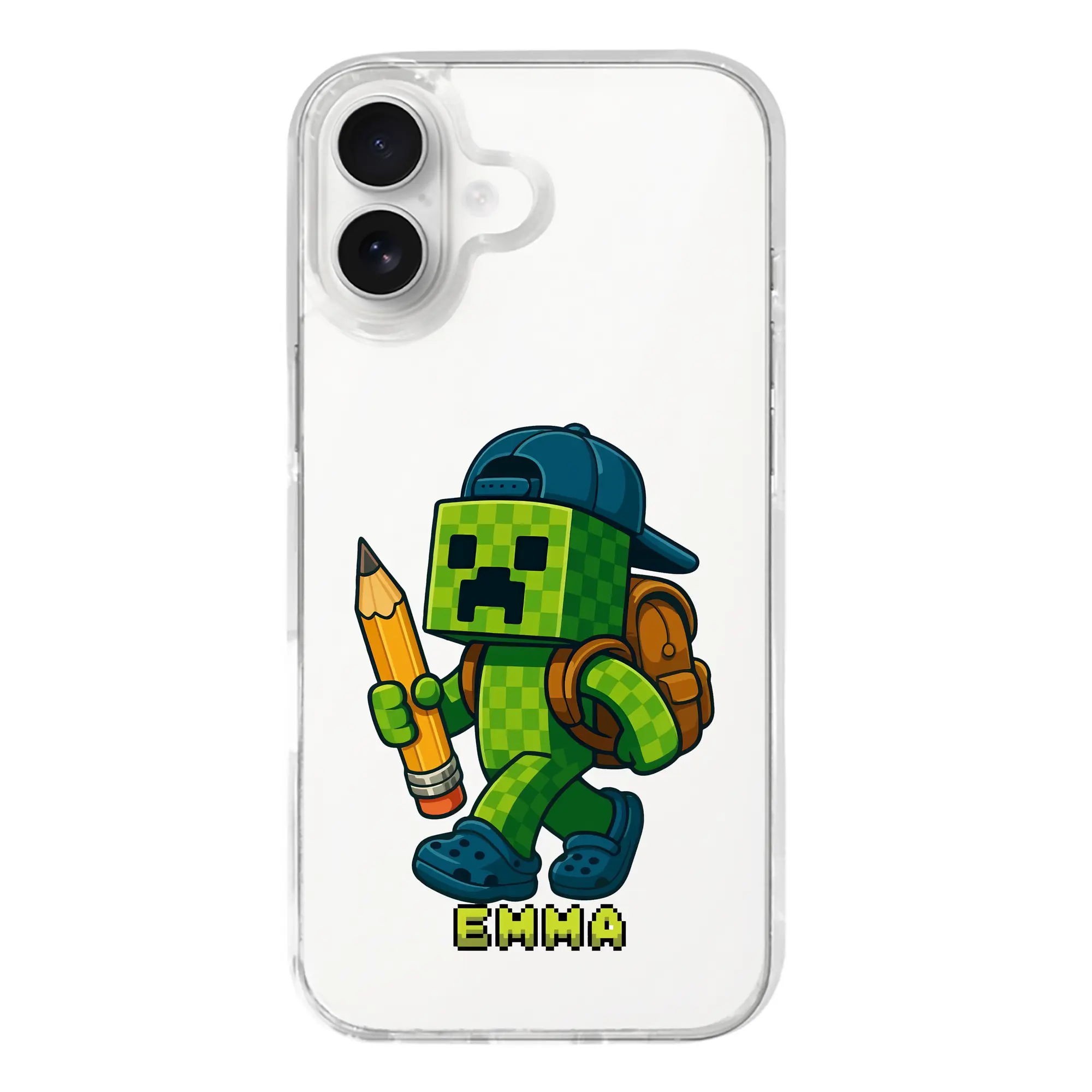 マイクラ グッズ  マイクラ - iPhone 17シリーズ 透明スマホケース – 薄型・耐衝撃・精密フィット保護カバー